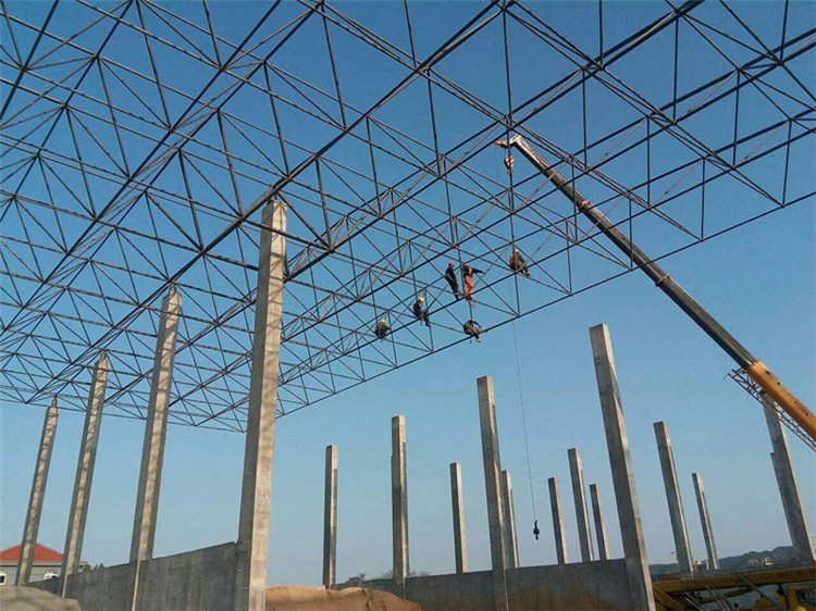 杭州加气站钢结构网架案例10